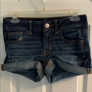 American eagle jean shorts